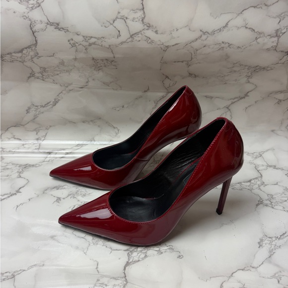 Women’s Toni Bianco Anja Bordeaux Patent US Size 8,5 - Picture 3 of 16